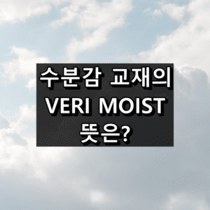 수분감 VERI MOIST 뜻