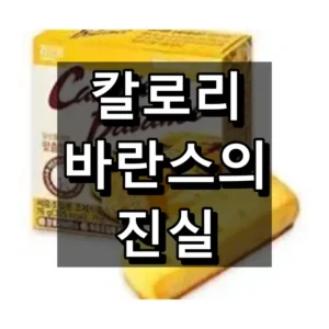 칼로리 바란스 진실 벌크업용 식품 여부 대표 이미지